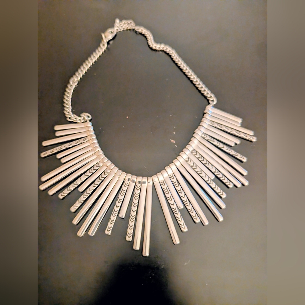Park Lane STERLING Silver Statement Necklace